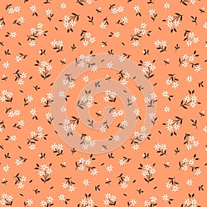 Cute floral pattern in the small flowers.